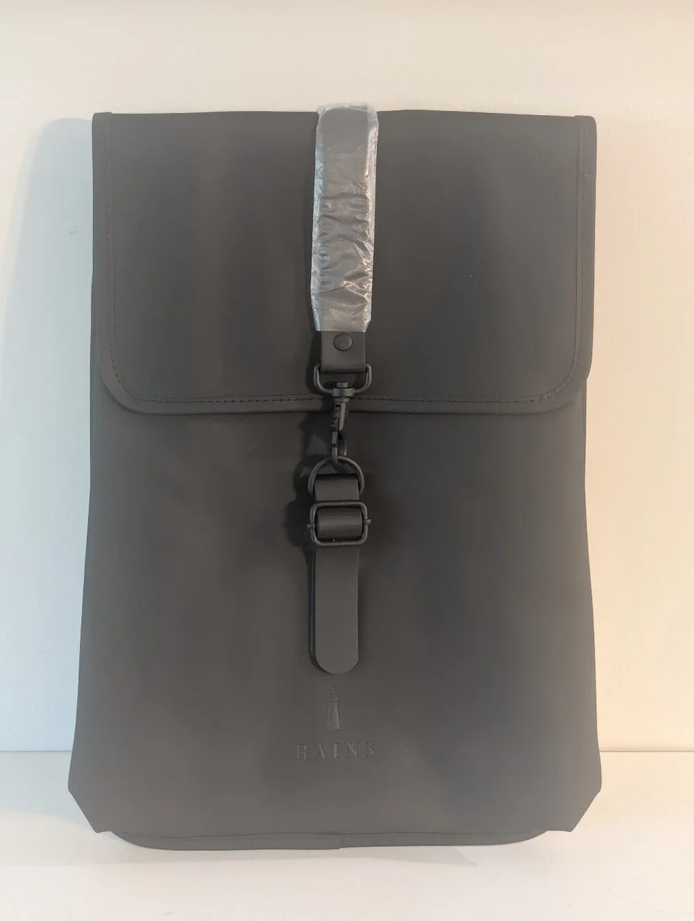 RAINS Mini Waterproof Backpack - Black New With Tags